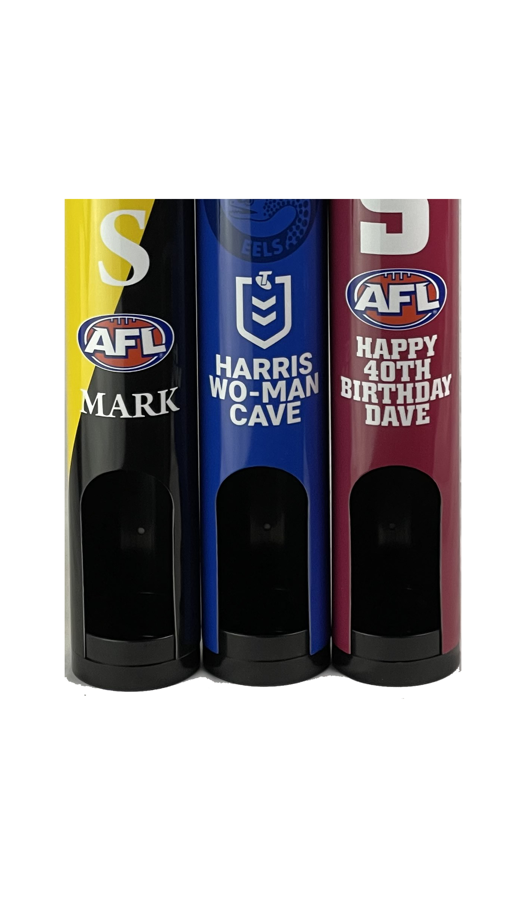 Personalised NRL Stubby Holder Dispensers