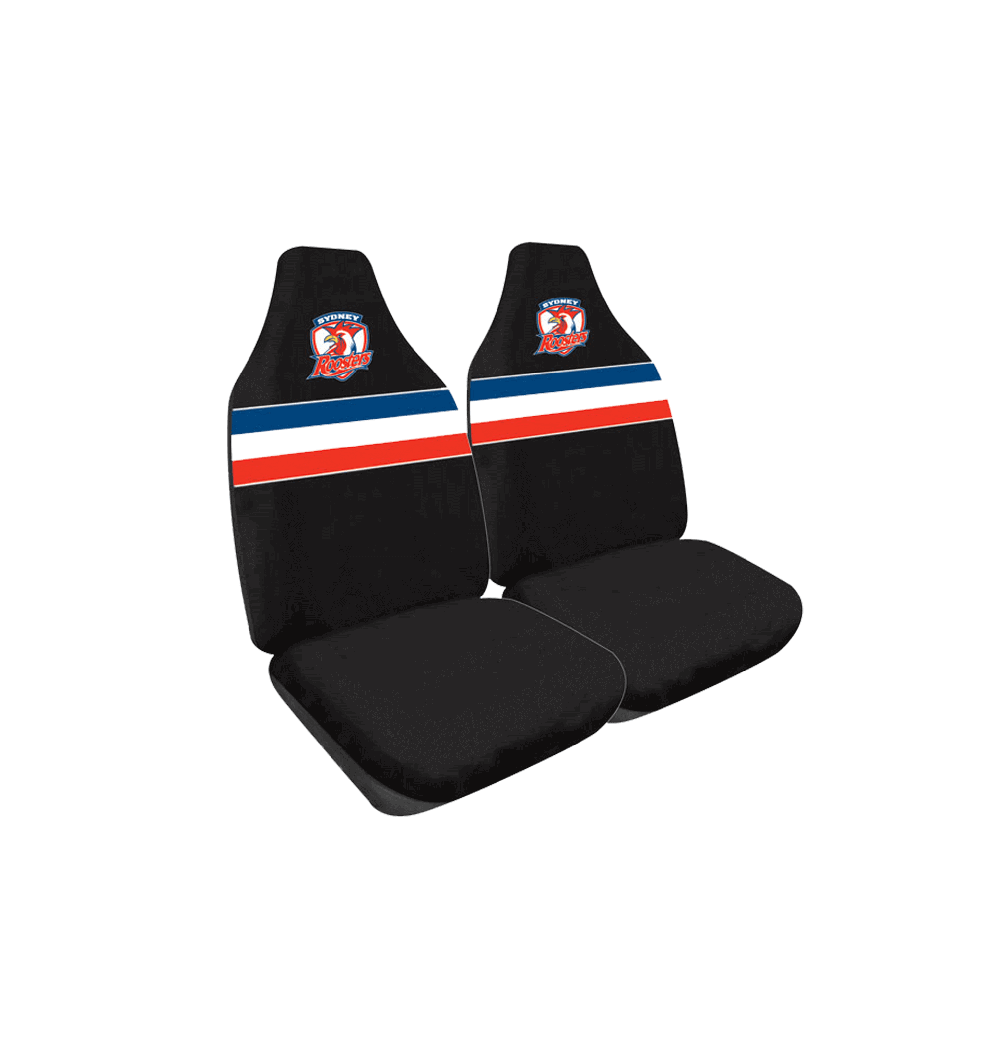 SYDENY ROOSTERS CAR SEAT COVERS_SYDNEY ROOSTER_STUBBY CLUB