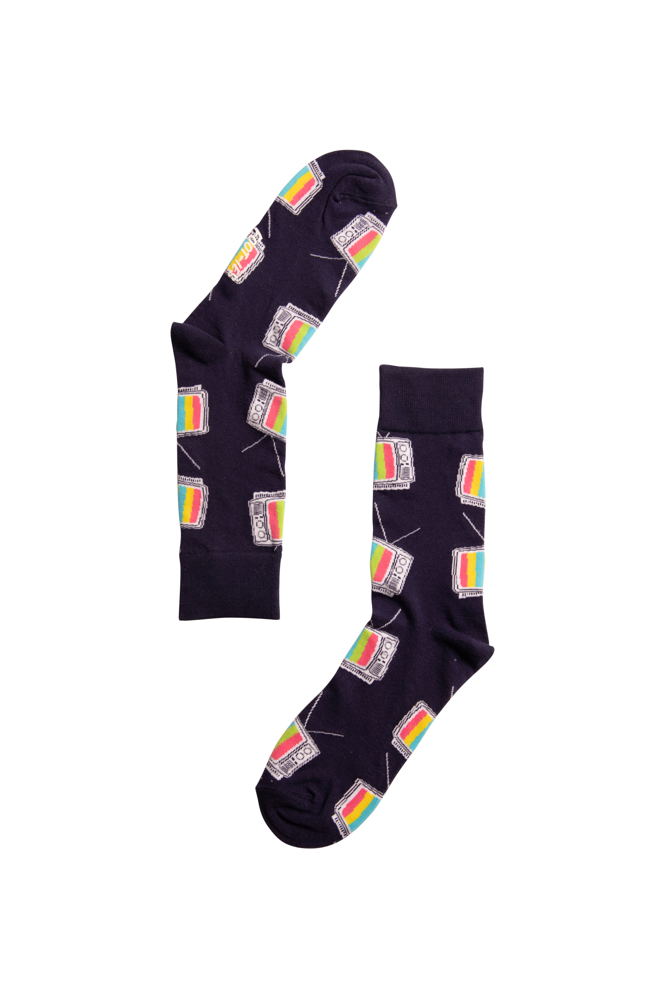 RETRO SOCKS RANGE M/L_TEAM_STUBBY CLUB