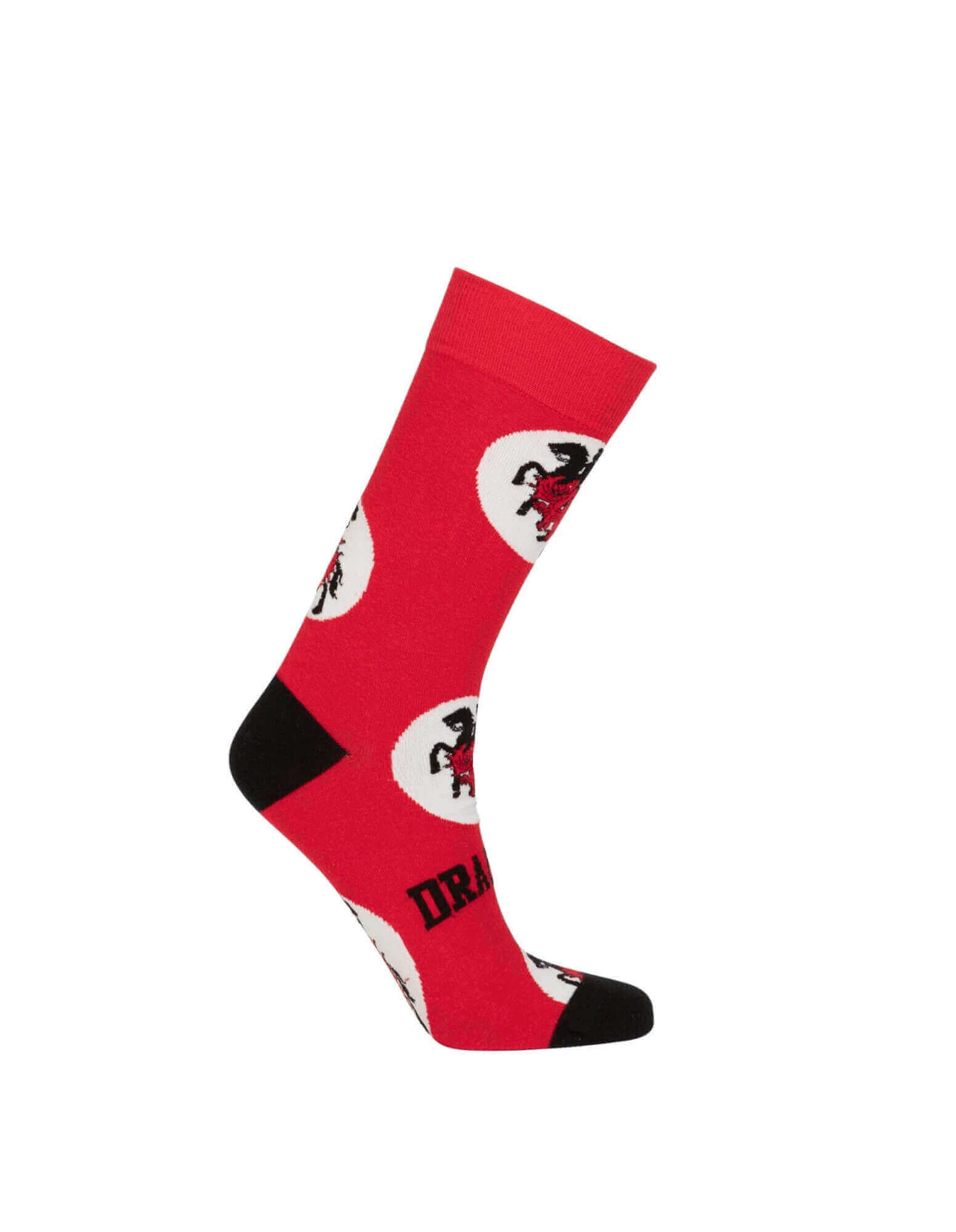 ST GEORGE ILLAWARRA DRAGONS NRL LOGO DOTS SOCK M/L_ST GEORGE ILLAWARRA DRAGONS_STUBBY CLUB