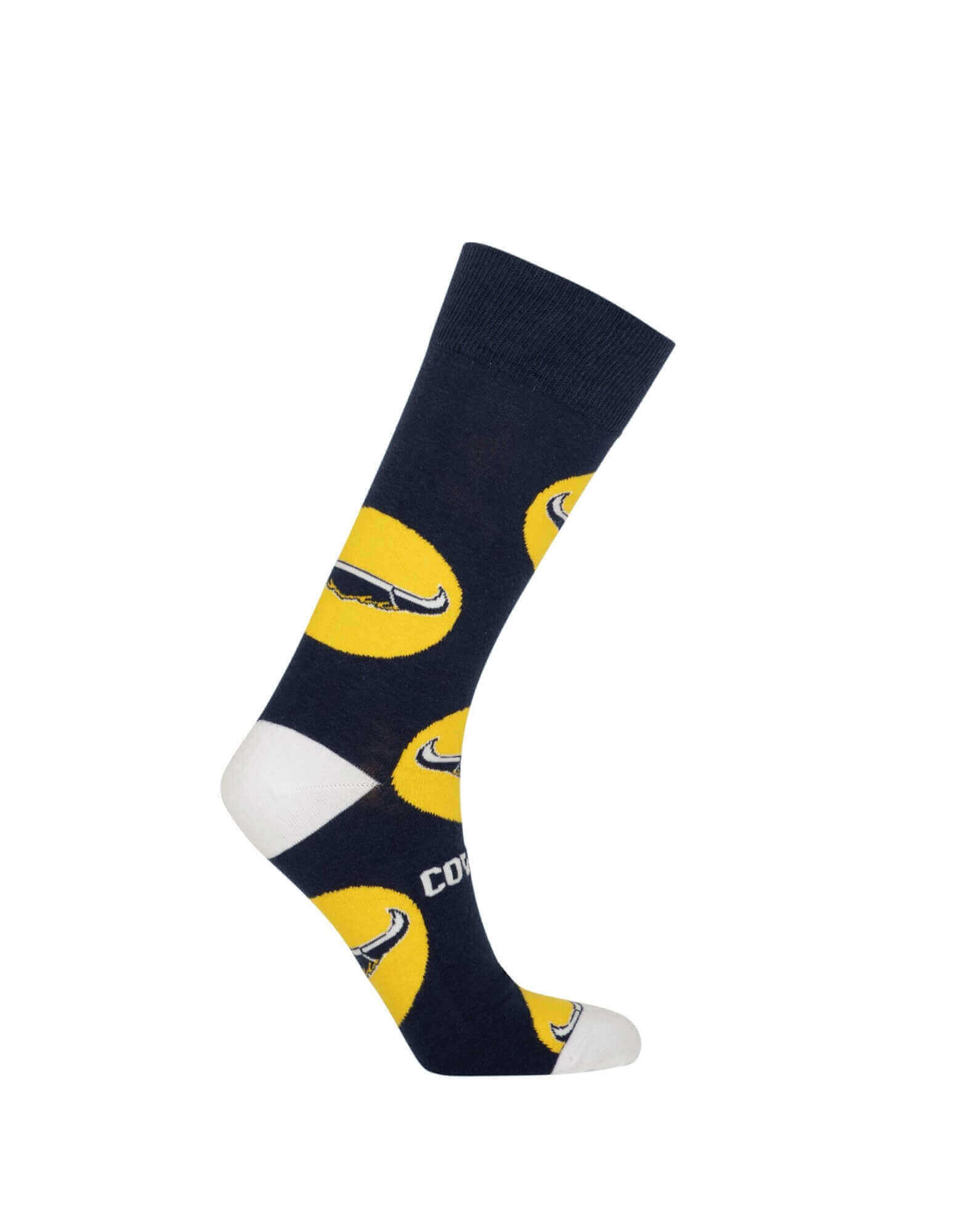 NORTH QUEENSLAND COWBOYS NRL LOGO DOTS SOCK M/L_NORTH QUEENSLAND COWBOYS_STUBBY CLUB