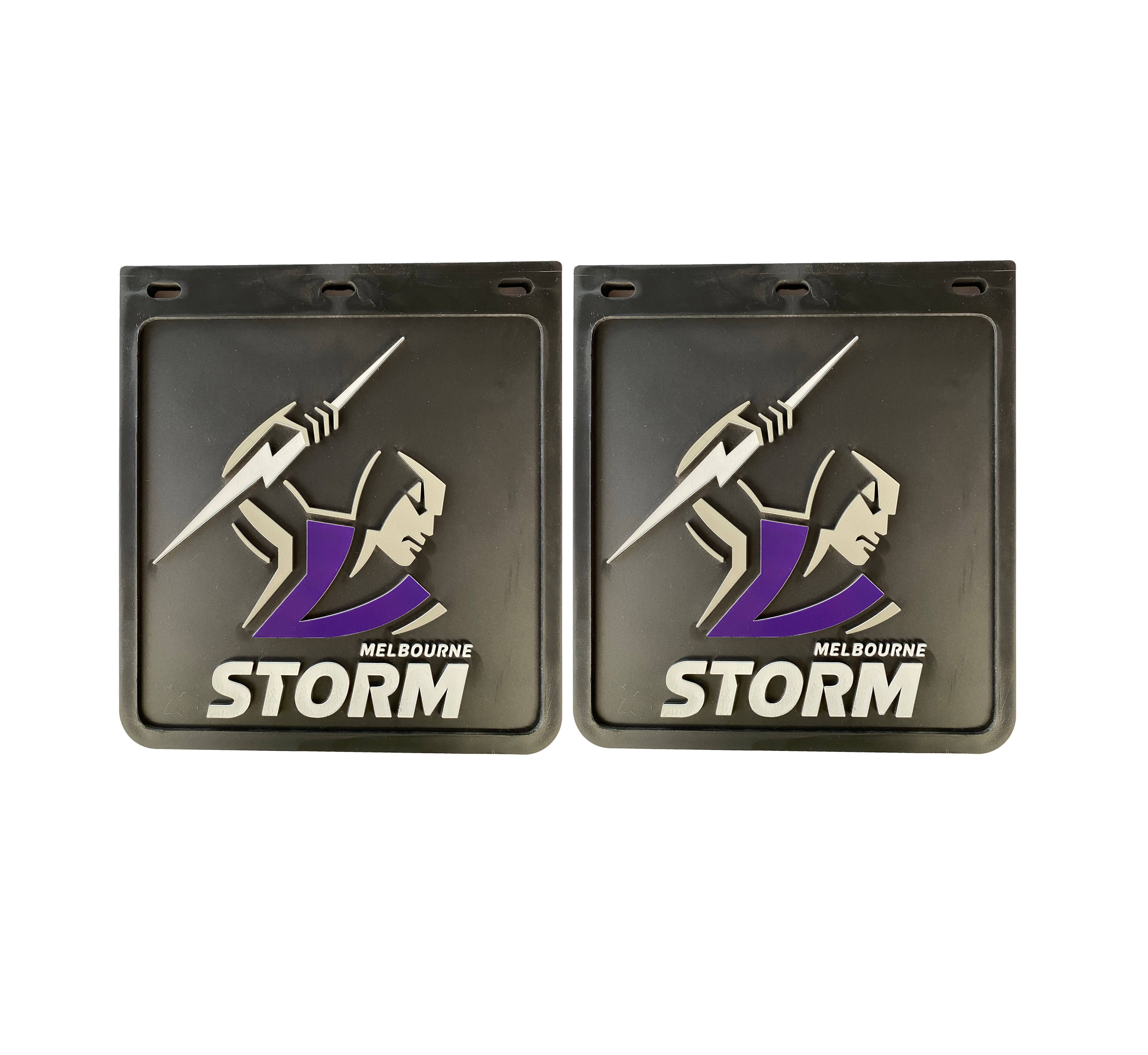Melbourne Storm NRL Mud Flaps Black