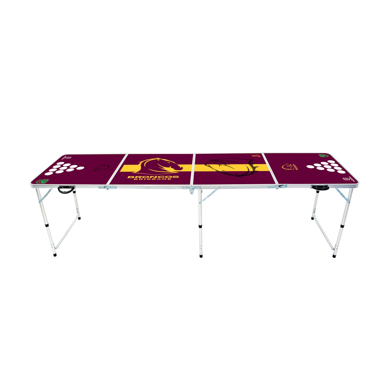 Brisbane Broncos NRL Beer Pong Table