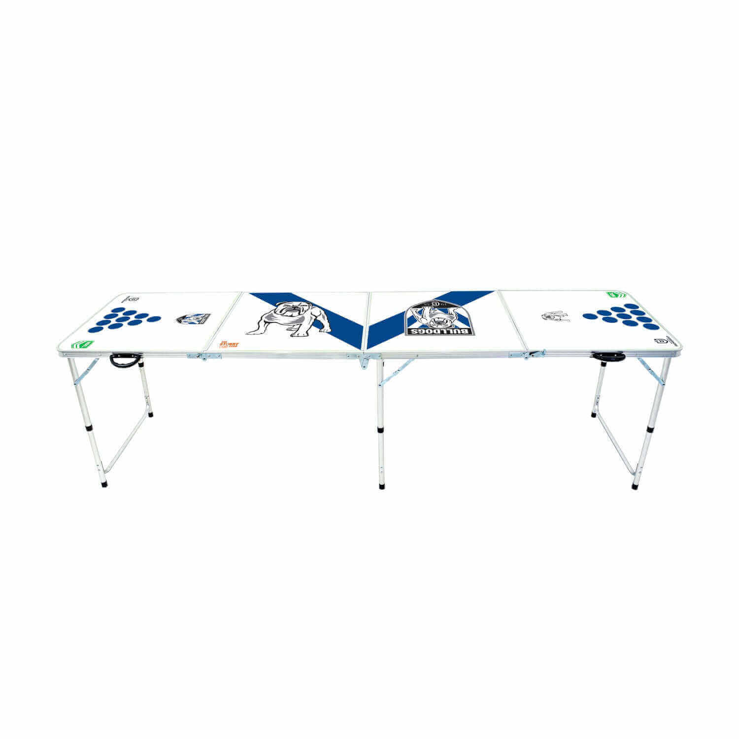 CANTERBURY BULLDOGS NRL BEER PONG TABLE_CANTERBURY BULLDOGS_ STUBBY CLUB