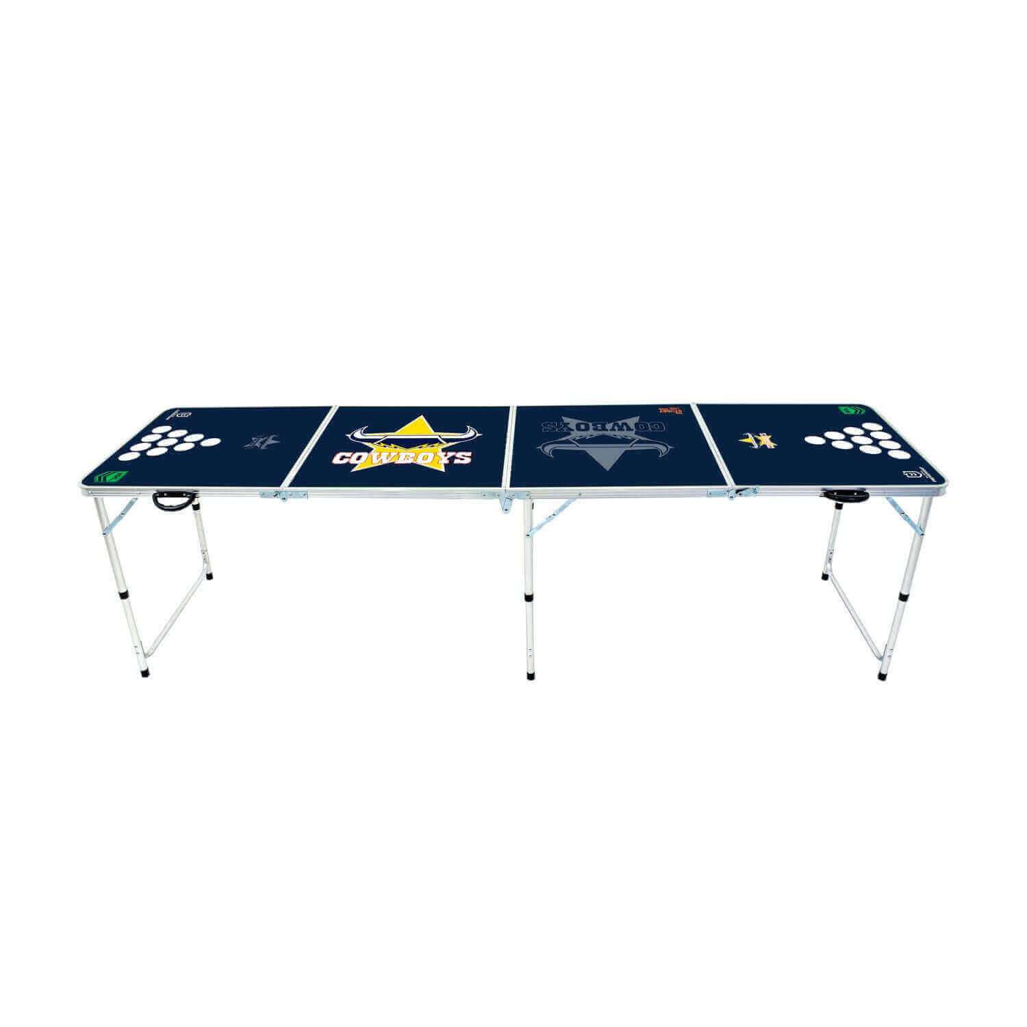 NORTH QUEENSLAND COWBOYS NRL BEER PONG TABLE_NORTH QUEENSLAND COWBOYS_STUBBY CLUB