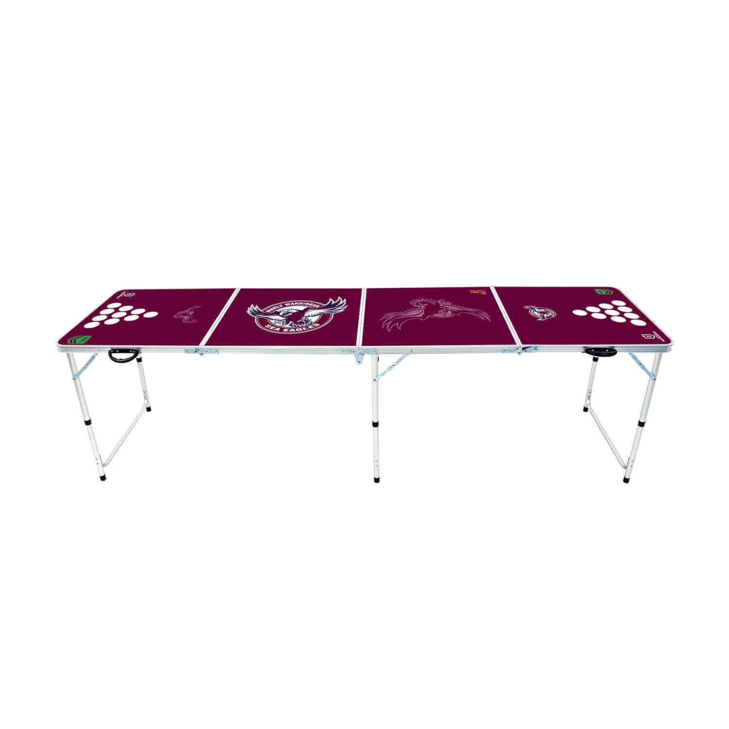MANLY SEA EAGLES NRL BEER PONG TABLE_MANLY SEA EAGLES_STUBBY CLUB