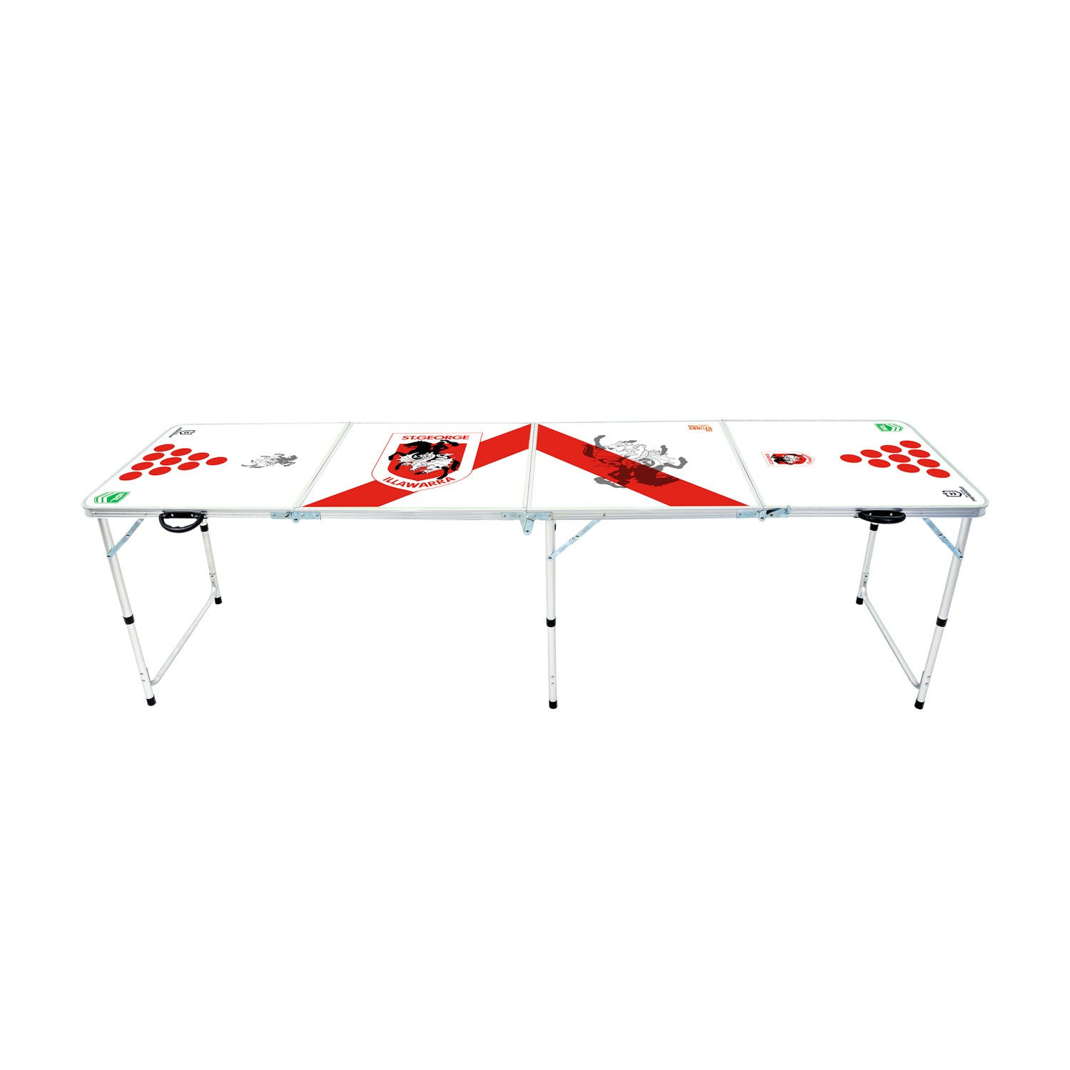 ST GEORGE ILLAWARRA DRAGONS NRL BEER PONG TABLE_ST GEORGE ILLAWARRA DRAGONS_STUBBY CLUB