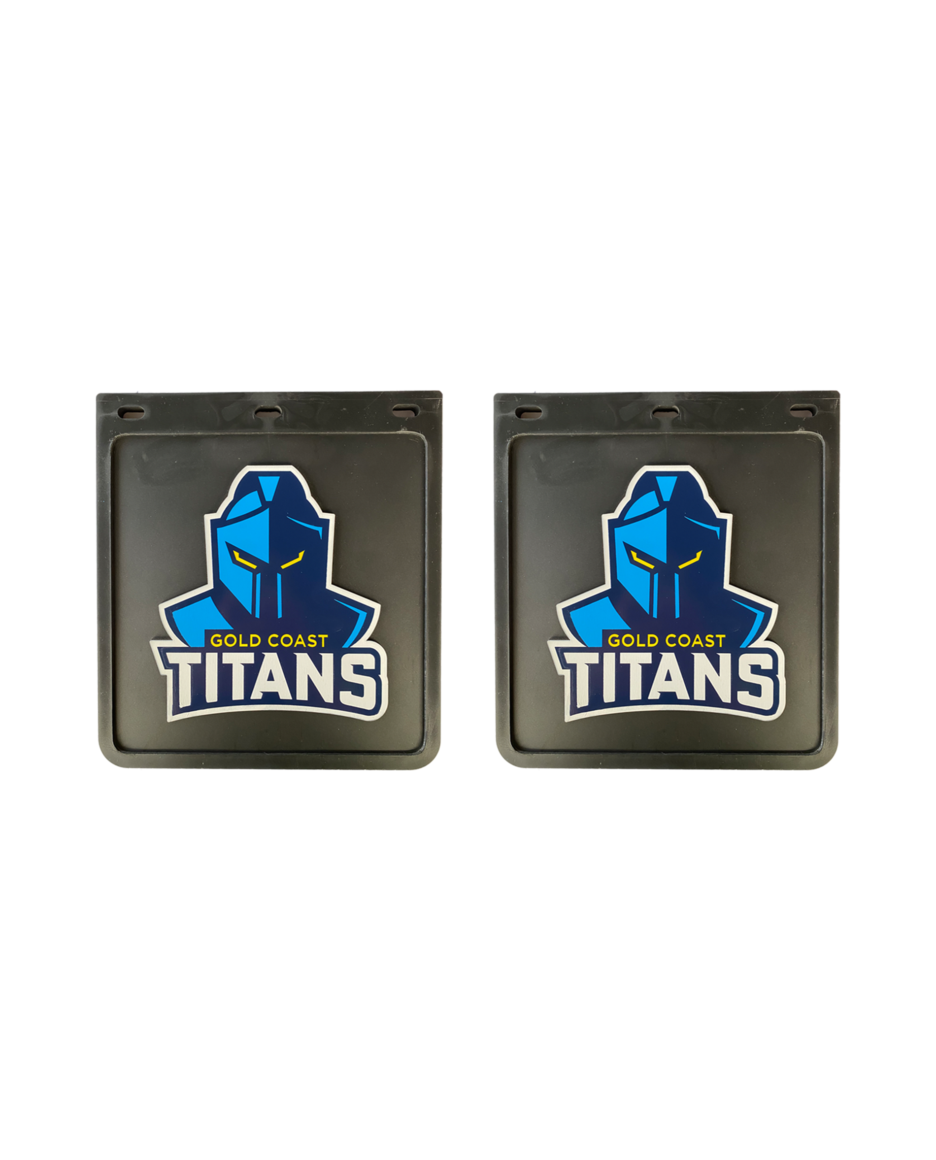 Gold Coast Titans NRL Mud Flaps Black