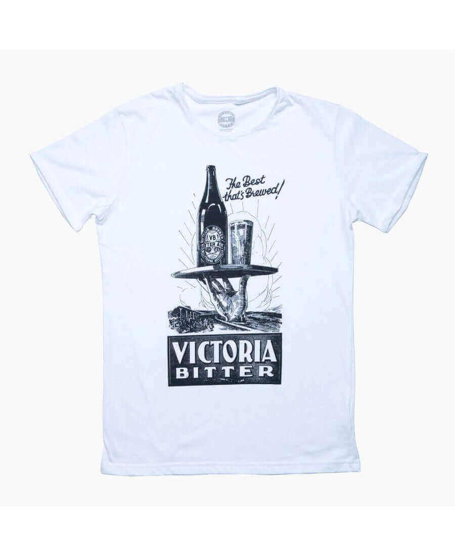 BEST THAT'S BREWED TEE WHITE- VICTORIA BITTER_TEAM_ STUBBY CLUB