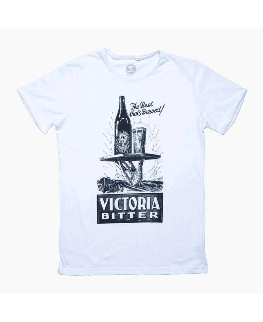 BEST THAT'S BREWED TEE WHITE- VICTORIA BITTER_TEAM_ STUBBY CLUB