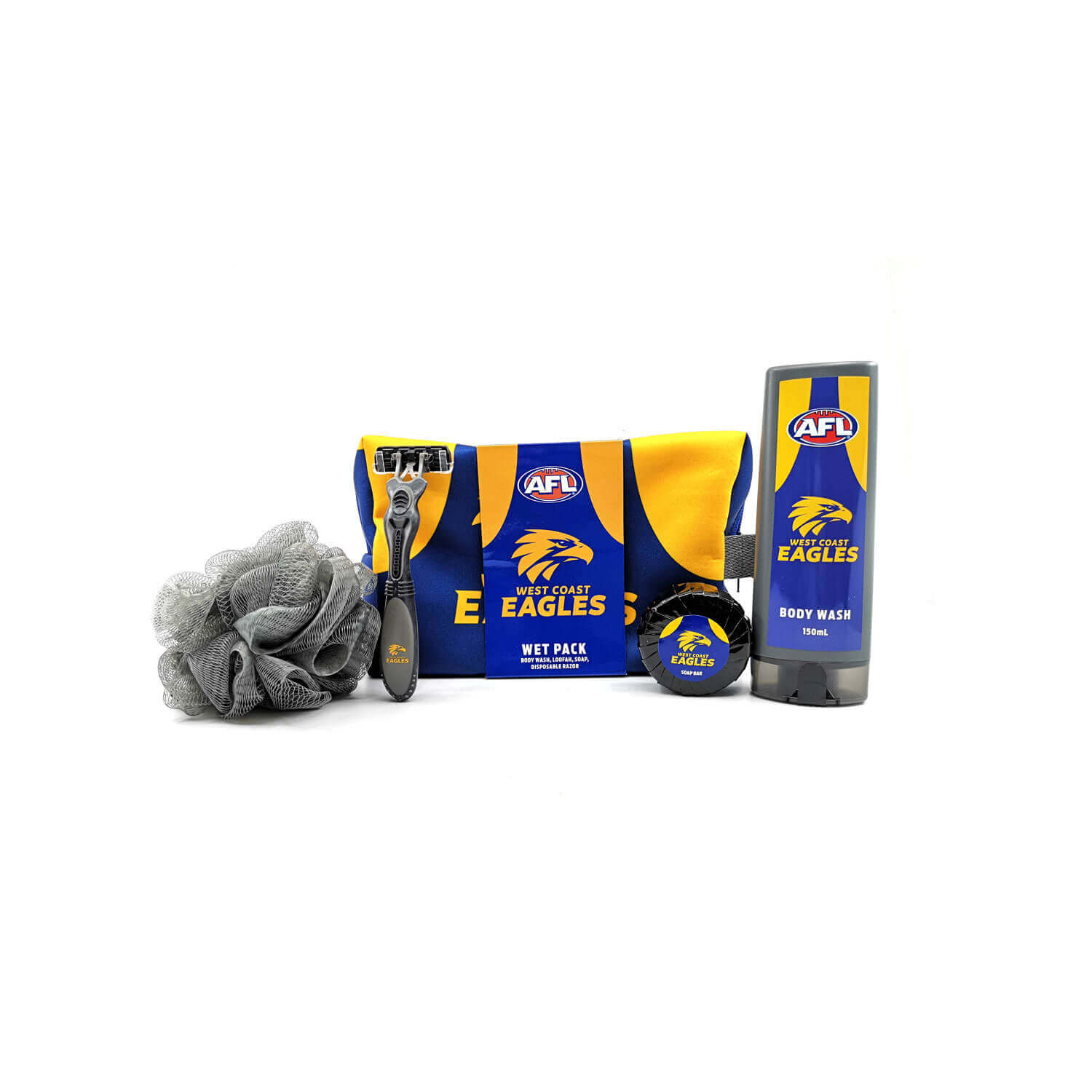 West Coast Eagles AFL Toiletry Set!