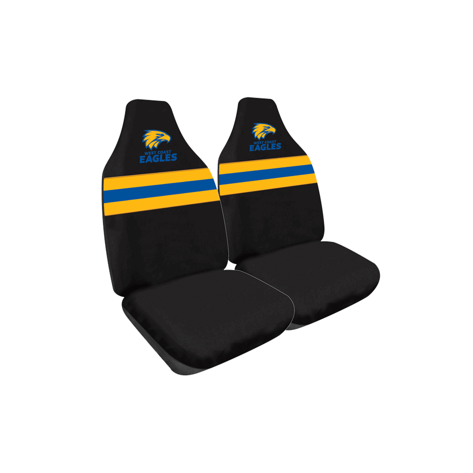 WEST COAST EAGLES CAR SEAT COVERS_WEST COAST EAGLES_STUBBY CLUN