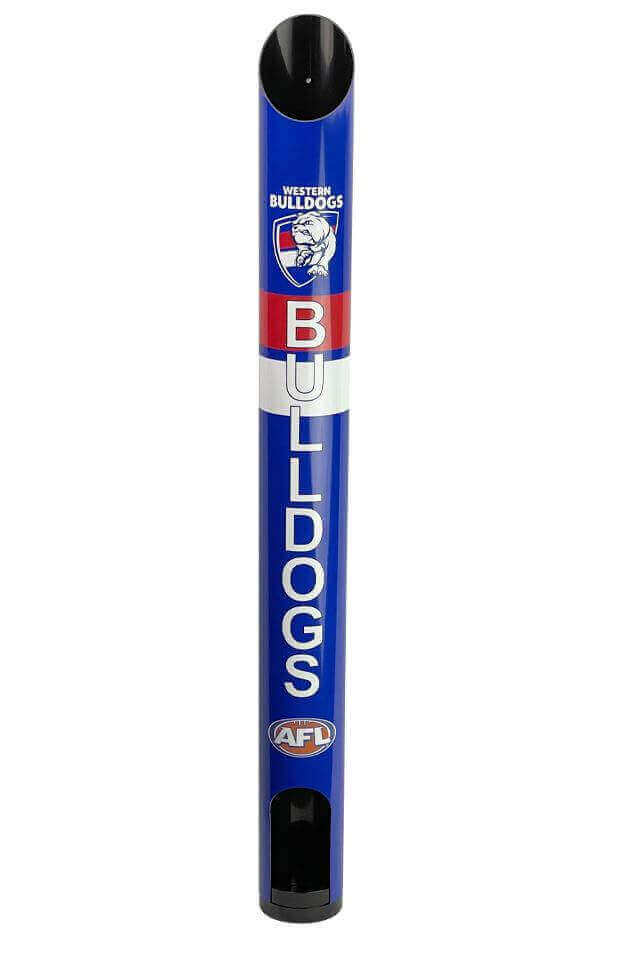 PERSONALISED WESTERN BULLDOGS AFL STUBBY HOLDER DISPENSER_WESTERN BULLDOGS_STUBBY HOLDER