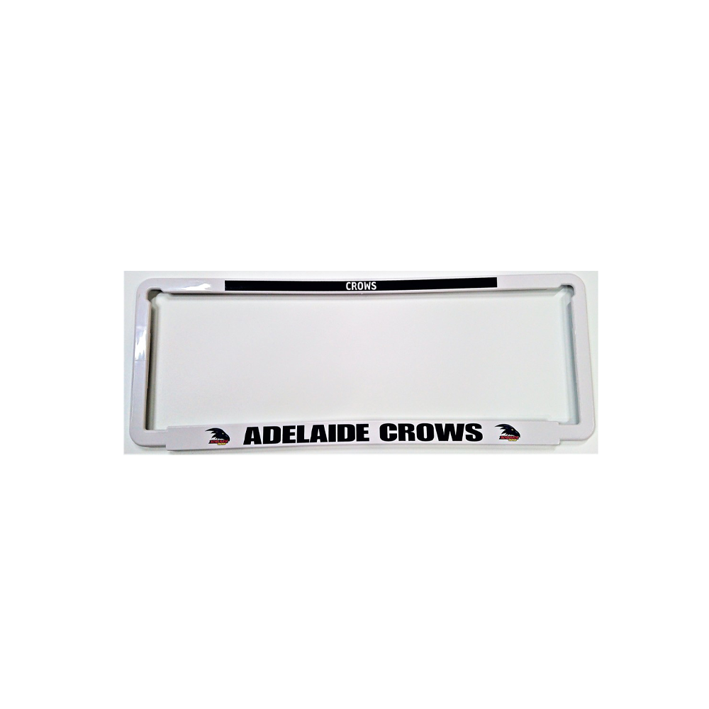Adelaide Crows AFL Number Plate Cover