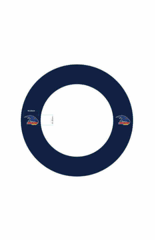 ADELAIDE CROWS AFL DARTBOARD SURROUND_ ADELAIDE CROWS_ STUBBY CLUB