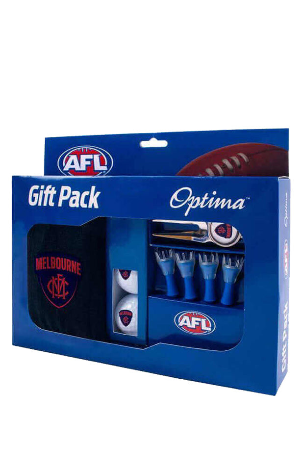 MELBOURNE DEMONS AFL GOLF GIFT PACK_MELBOURNE DEMONS_STUBBY CLUB