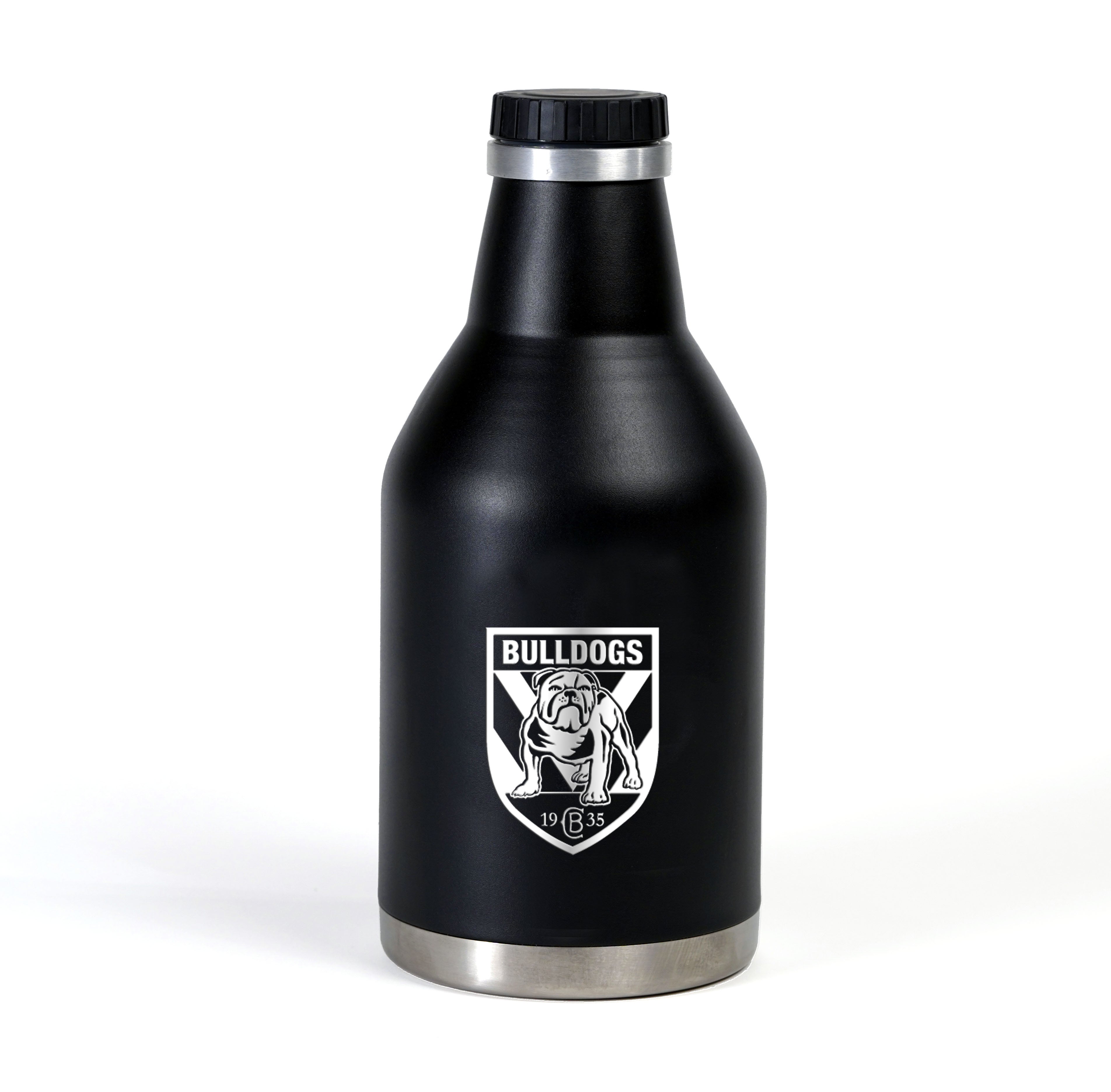 NRL BEER GROWLER 2L_CANTERBURY BULLDOGS_STUBBY CLUB