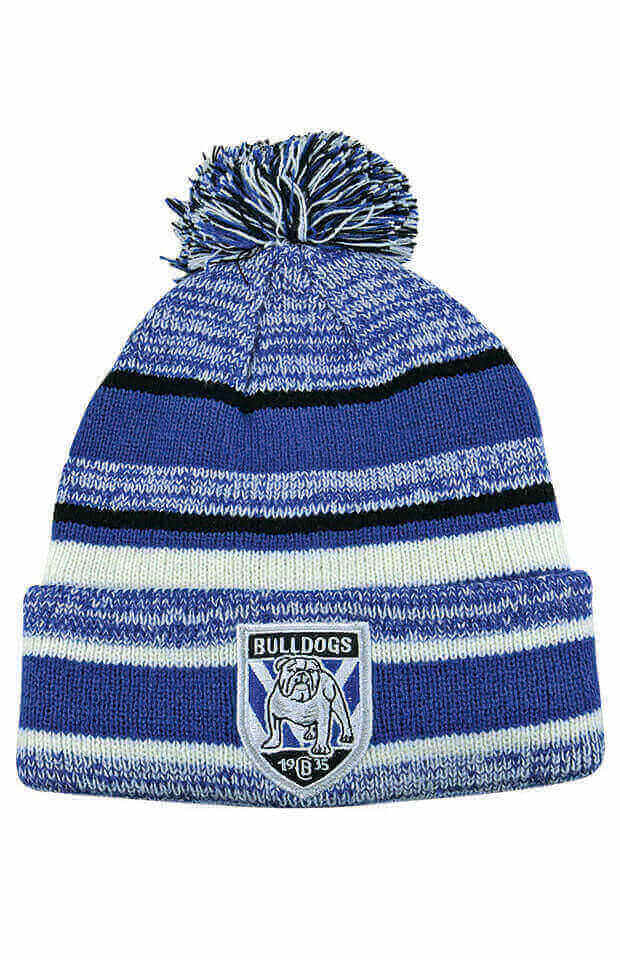 CANTERBURY BULLDOGS NRL DYNAMO BEANIE_CANTERBURY BULLDOGS_ STUBBY CLUB