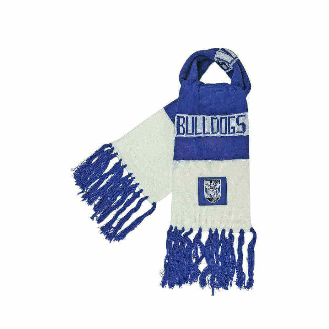 CANTERBURY BULLDOGS NRL BAR SCARF_CANTERBURY BULLDOGS_ STUBBY CLUB