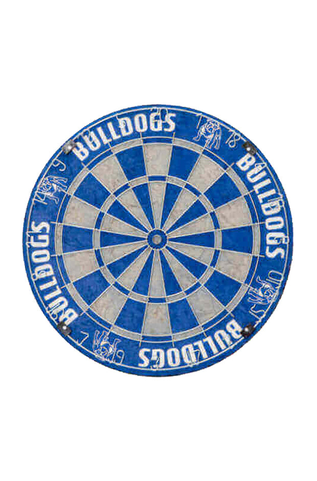 NRL DARTBOARDS_CATERBURY BULLDOGS_STUBBY CLUB