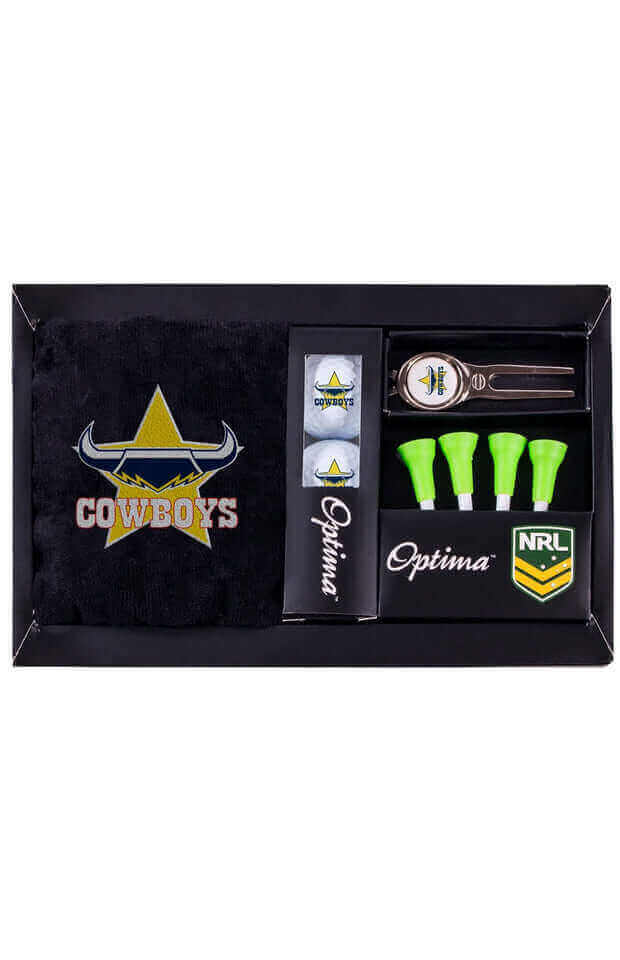 NORTH QUEENSLAND COWBOYS NRL GOLF GIFT PACK_NORTH QUEENSLAND COWBOYS_STUBBY CLUB