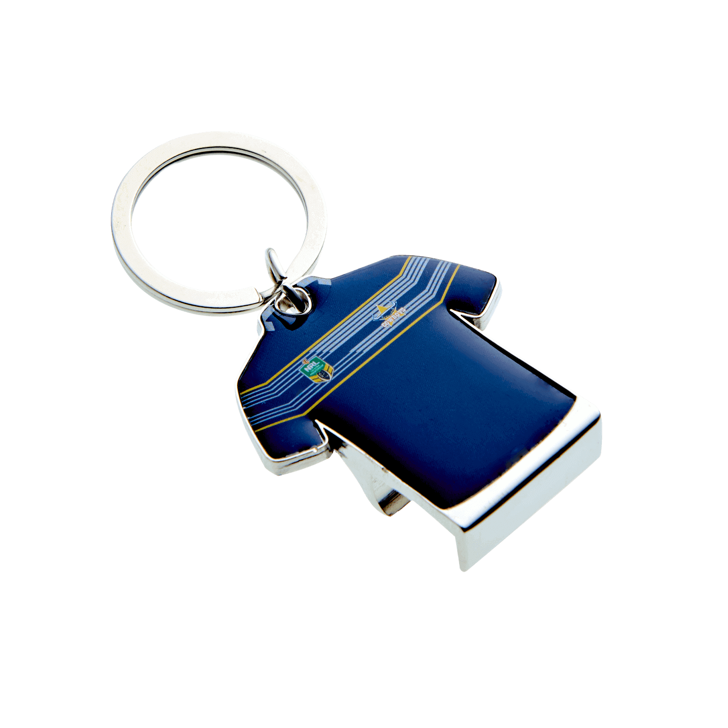 NORTH QUEENSLAND COWBOYS NRL TEAM GUERNSEY BOTTLE OPENER KEYRING_NORTH QUEENSLAND COWBOYS_STUBBY CLUB