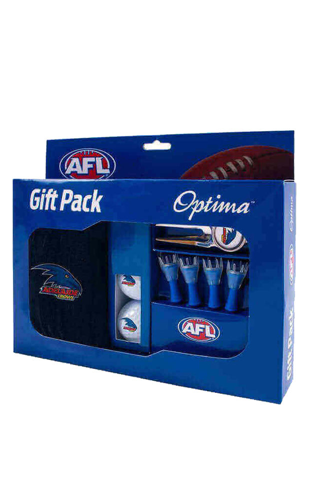 AFL GOLF GIFT PACK_ADELAIDE CROWS_STUBBY CLUB