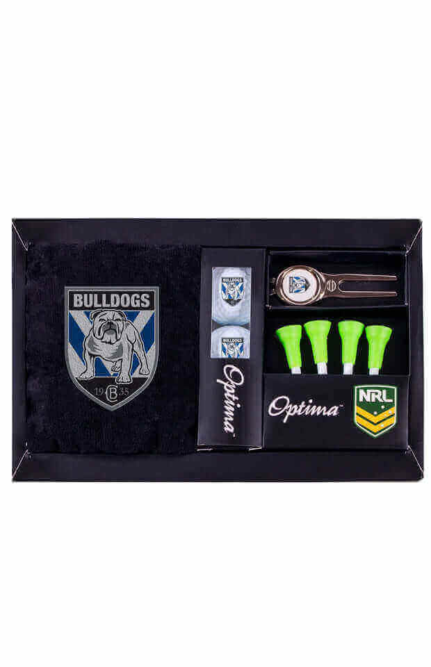 CANTERBURY BULLDOGS NRL GOLF GIFT PACK_CANTERBURY BULLDOGS_ STUBBY CLUB