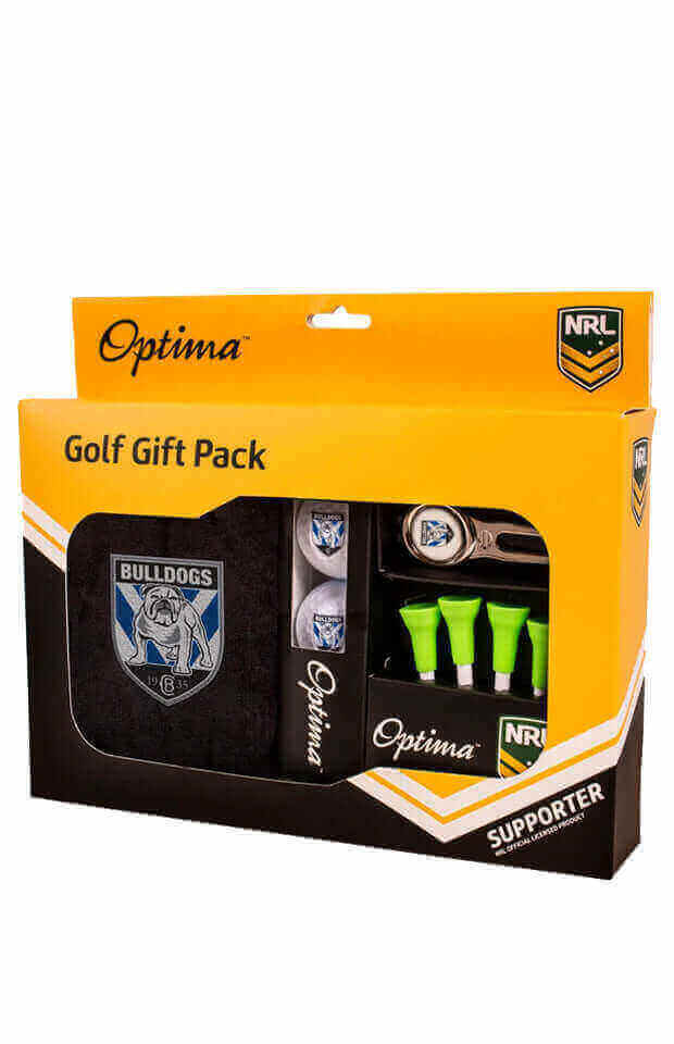 CANTERBURY BULLDOGS NRL GOLF GIFT PACK_CANTERBURY BULLDOGS_ STUBBY CLUB