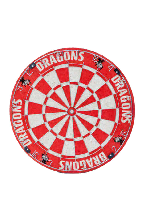 NRL DARTBOARDS_ST GEORGE ILLAWARRA DRAGONS_STUBBY CLUB