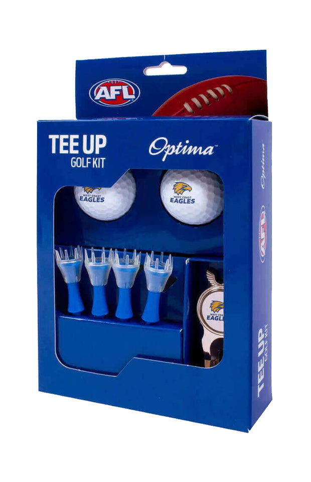 AFL TEE UP KIT_WEST COAST EAGLES_STUBBY CLUB