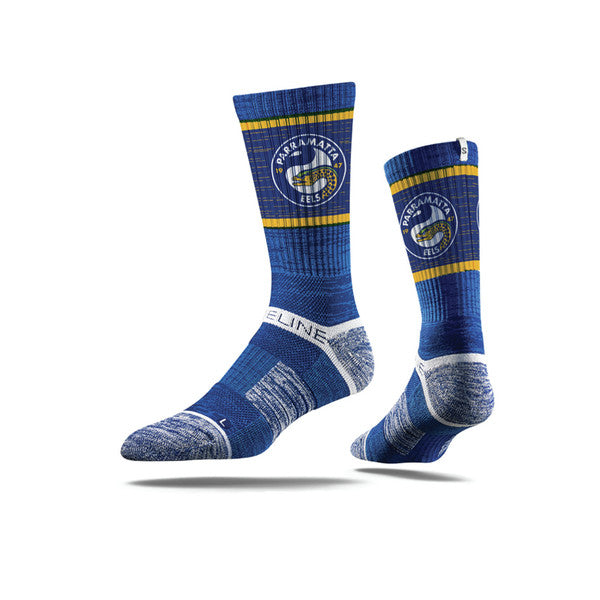 Parramatta Eels NRL Strideline Premium Crew Sock