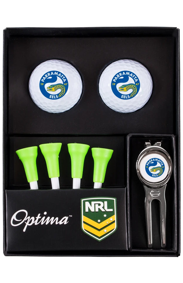 PARRAMATTA EELS NRL GOLF TEE UP GIFT PACK_PARRAMATTA EELS_STUBBY CLUB