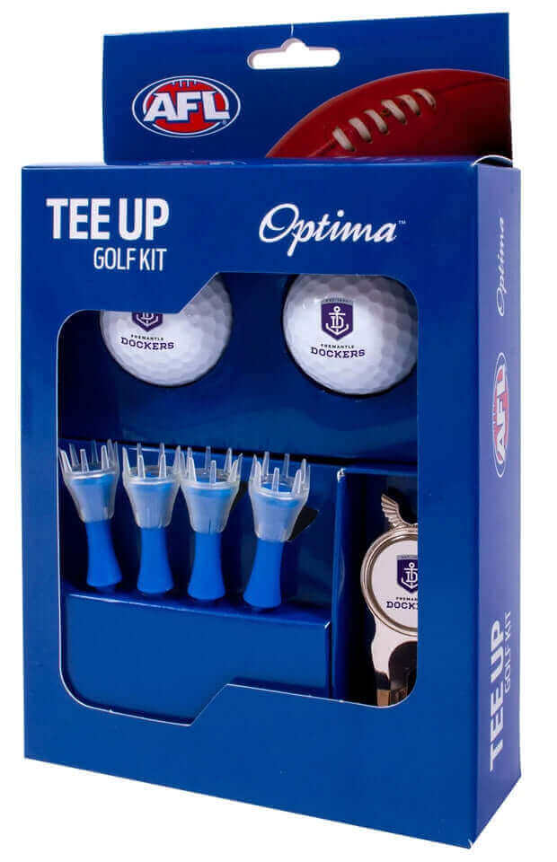 FREMANTLE DOCKERS AFL TEE UP GIFT PACK_FREMANTLE DOCKERS_STUBBY CLUB