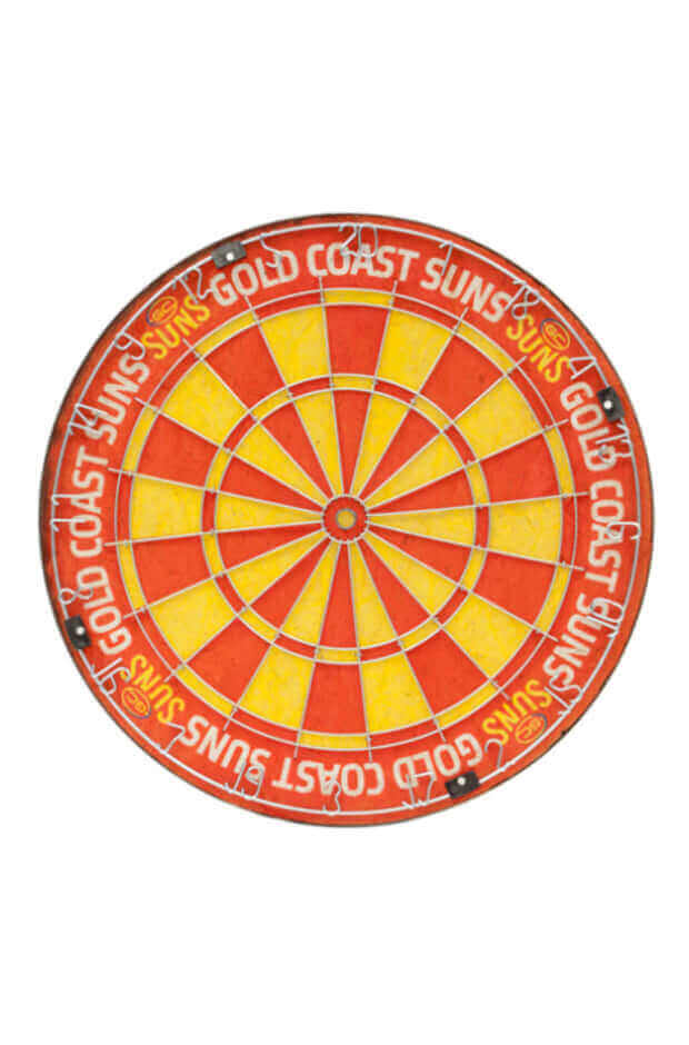 AFL DARTBOARDS_GOLD COAST SUNS_STUBBY CLUB