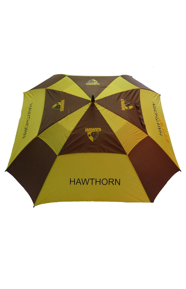 AFL UMBRELLA_HAWTHORN HAWKS_STUBBY CLUB