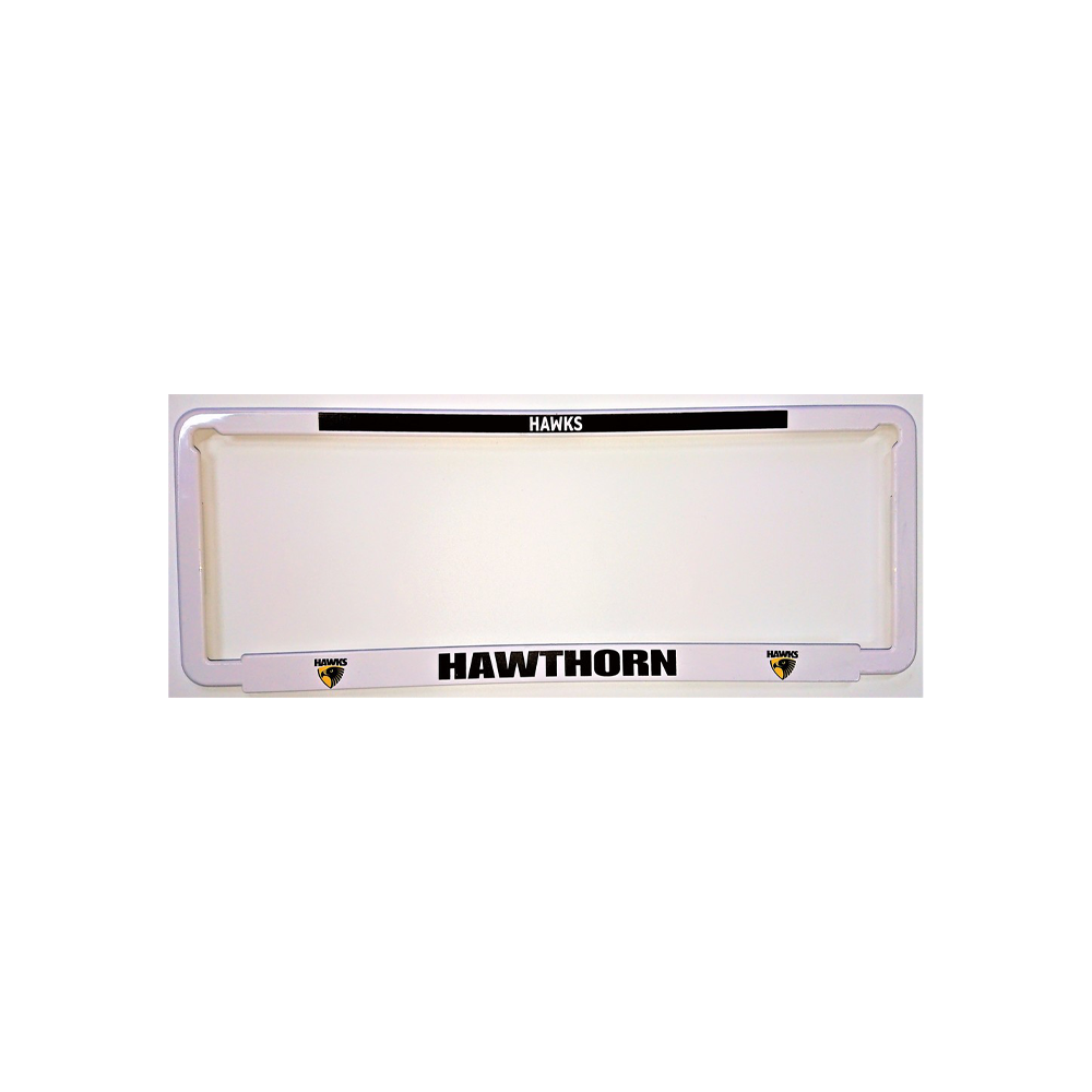 Hawthorn Hawks AFL Number Plate Cover
