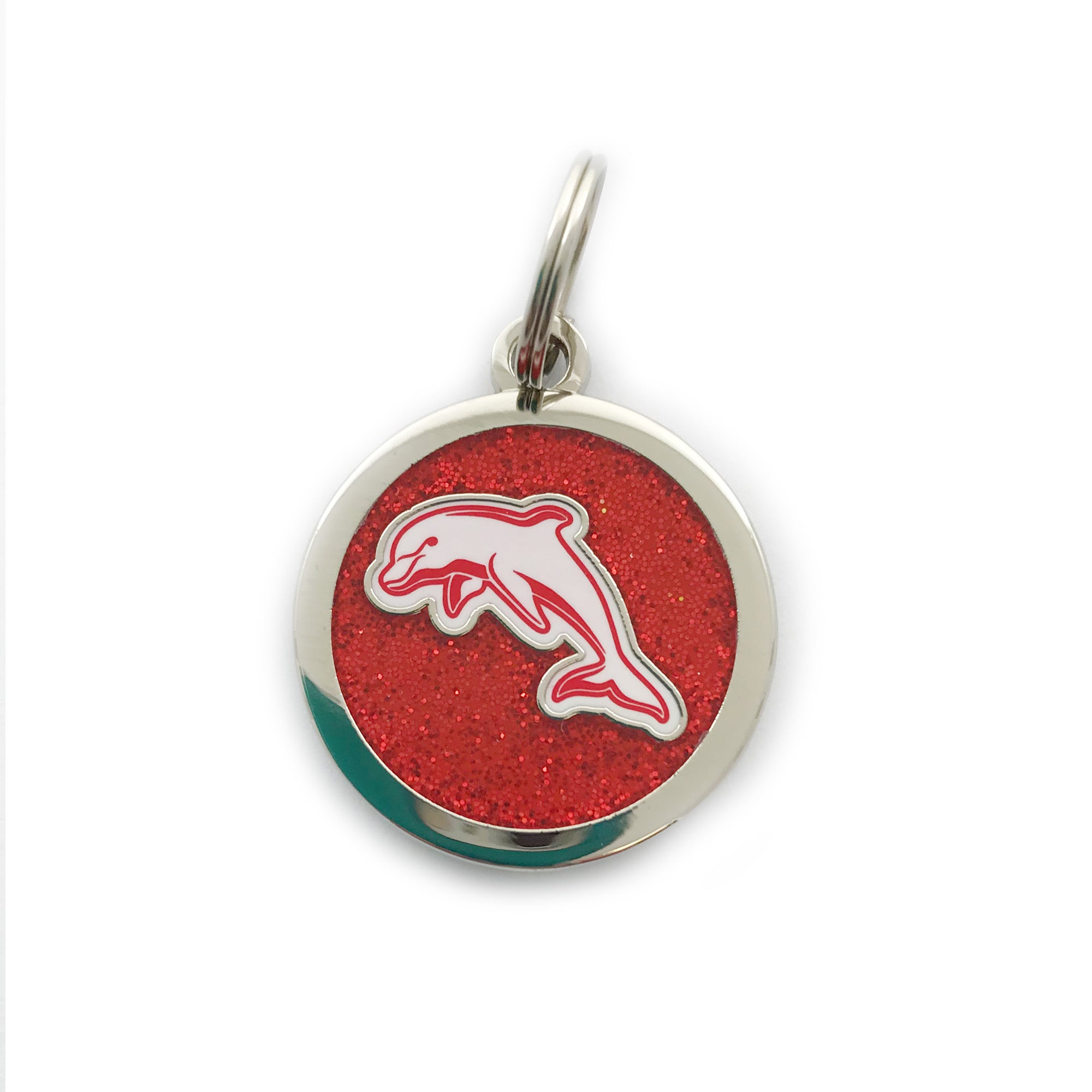 Dolphins NRL Pet Tag