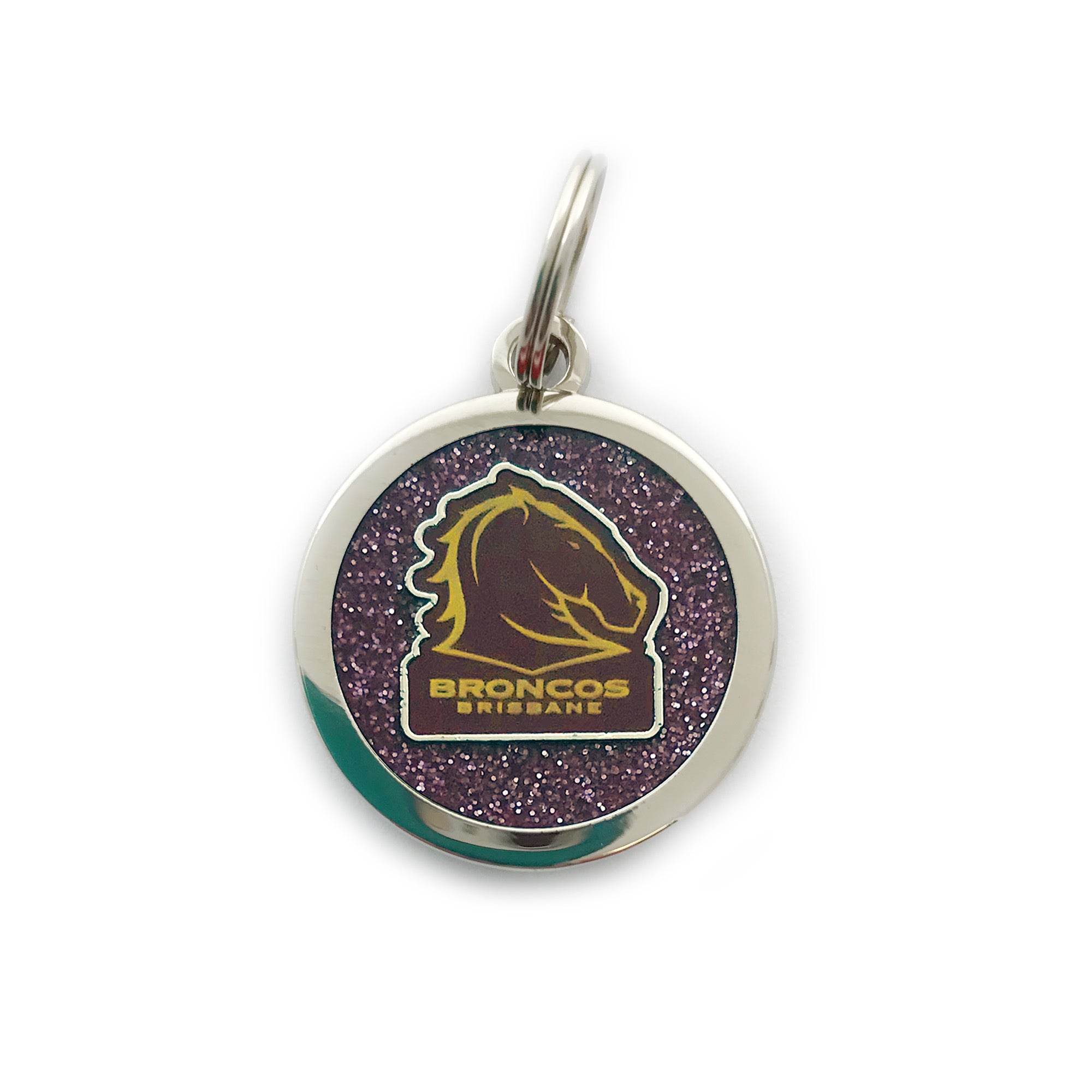 Brisbane Broncos NRL Pet Tag