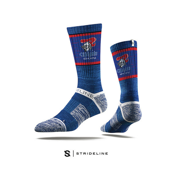 Newcastle Knights NRL Strideline Premium Crew Sock