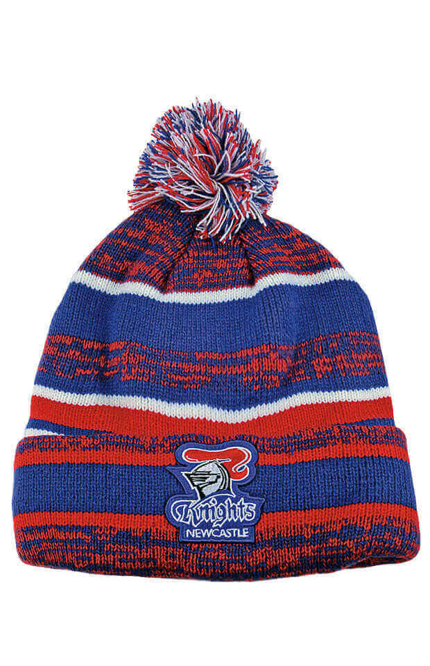 NEWCASTLE KNIGHTS NRL DYNAMO BEANIE_NEWCASTLE KNIGHTS_STUBBY CLUB