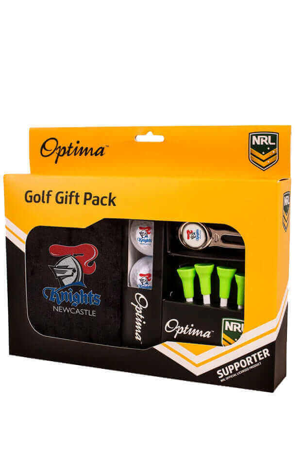 NEWCASTLE KNIGHTS NRL GOLF GIFT PACK_NEWCASTLE KNIGHTS_STUBBY CLUB