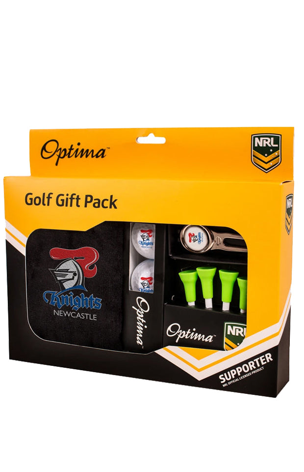 NRL GOLF GIFT PACK_NEWCASTLE KNIGHTS_STUBBY CLUB