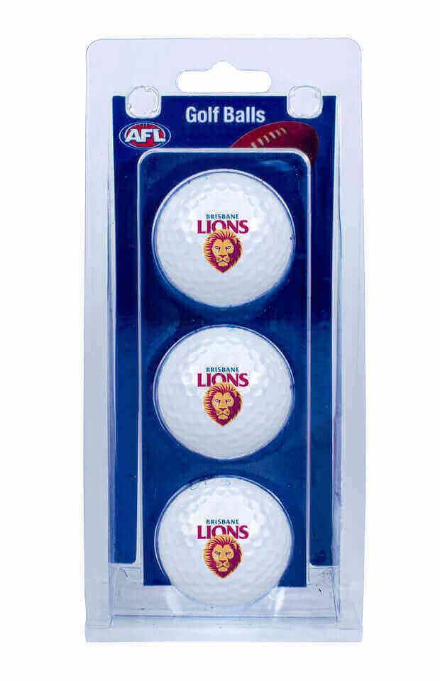 BRISBANE LIONS AFL GOLF BAG 3 PACK_BRISBANE LIONS_ STUBBY CLUB