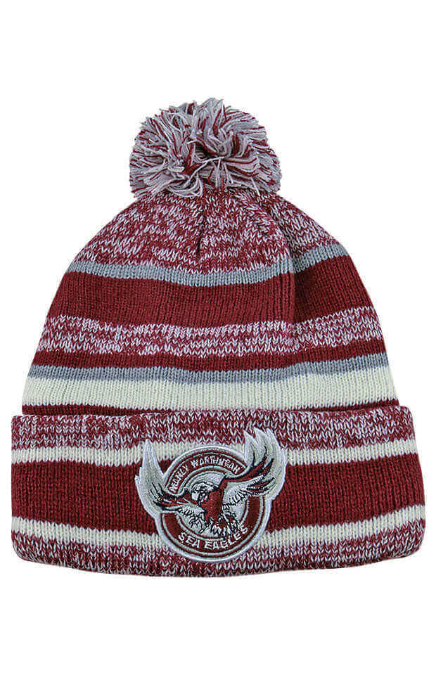 MANLY SEA EAGLES NRL DYNAMO BEANIE _MANLY SEA EAGLES_STUBBY CLUB