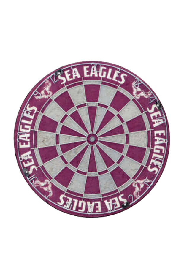 NRL DARTBOARDS_MANLY SEA EAGLES_STUBBY CLUB