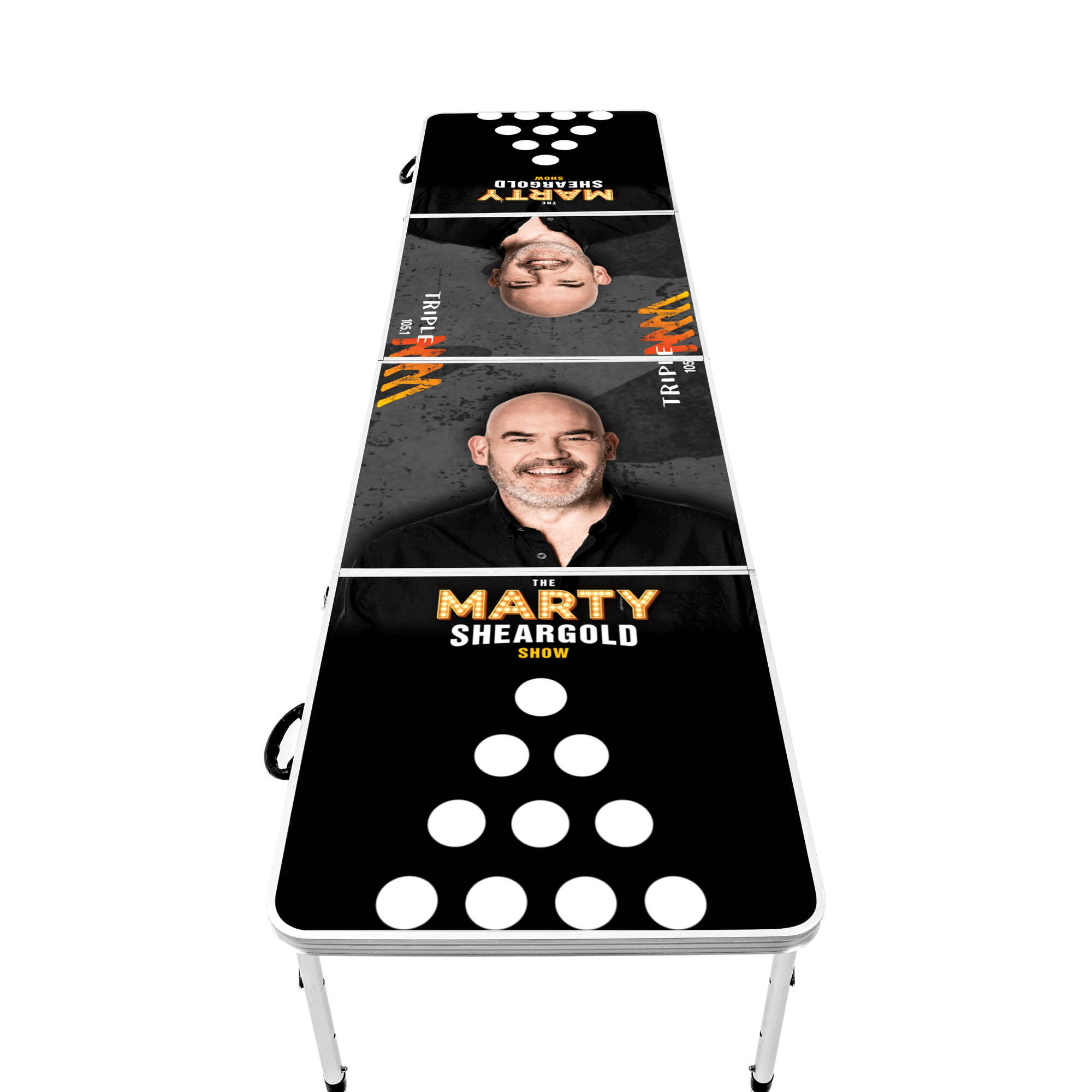 CUSTOM BEER PONG TABLE_TEAM_STUBBY CLUB