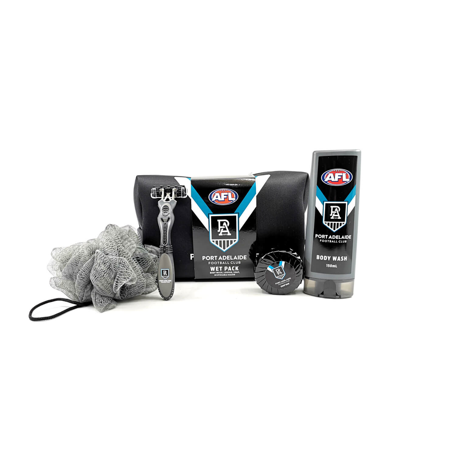 Port Adelaide Power AFL Toiletry Set!