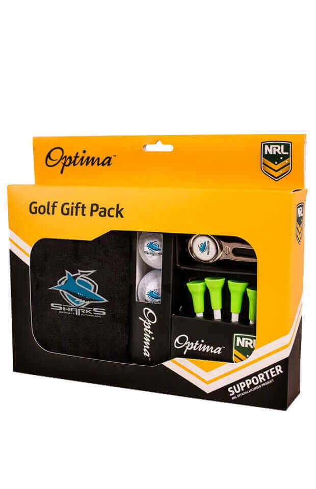 CRONULLA SHARKS NRL GOLF GIFT PACK_CRONULLA SHARKS_STUBBY CLUB