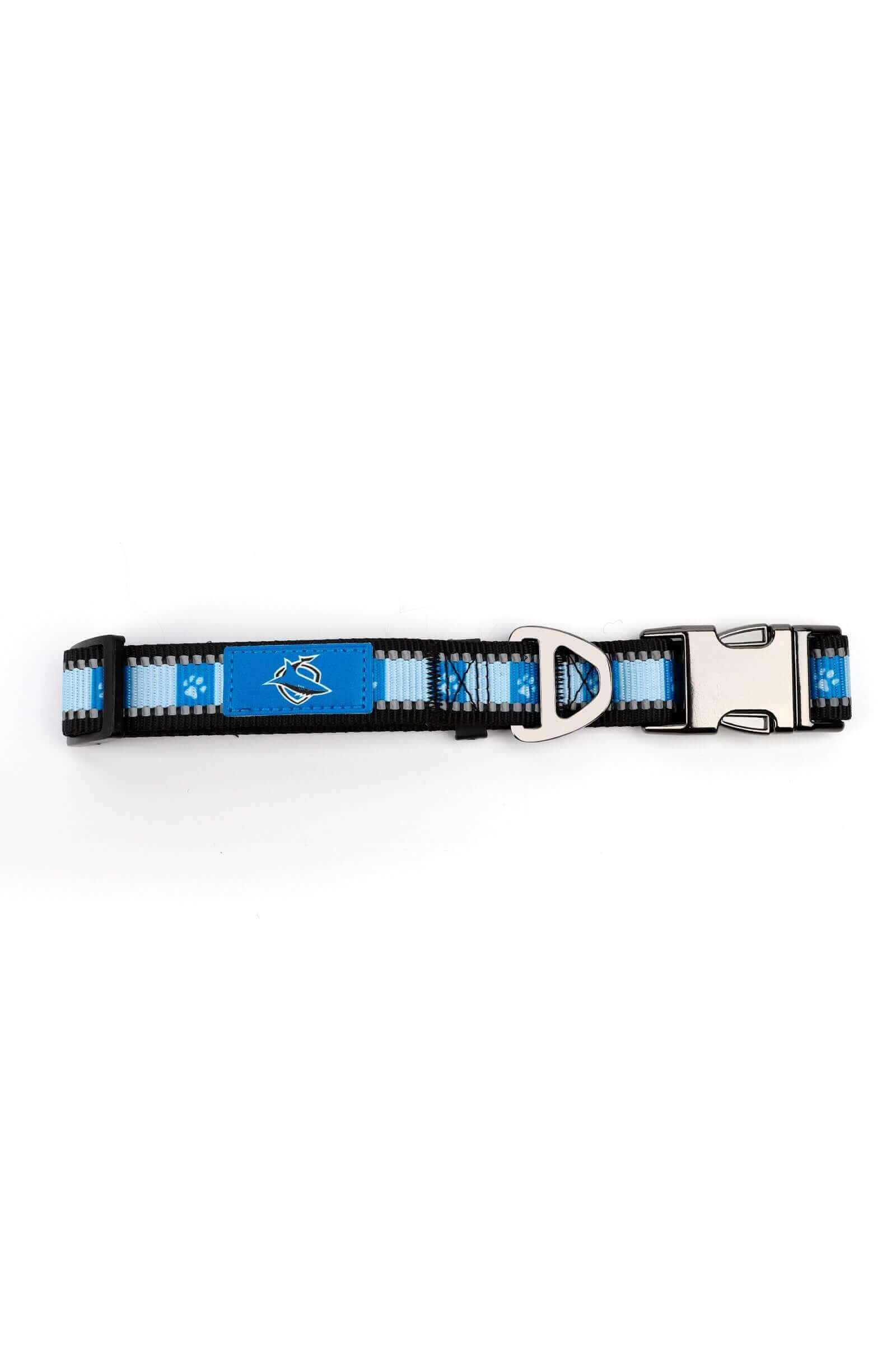 CRONULLA SHARKS NRL DOG COLLAR_CRONULLA SHARKS_STUBBY CLUB